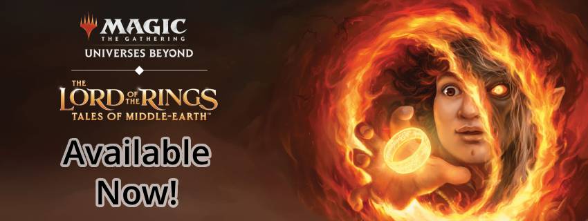 MTG Lord of the Rings: Tales of Middle-earth Store Banner